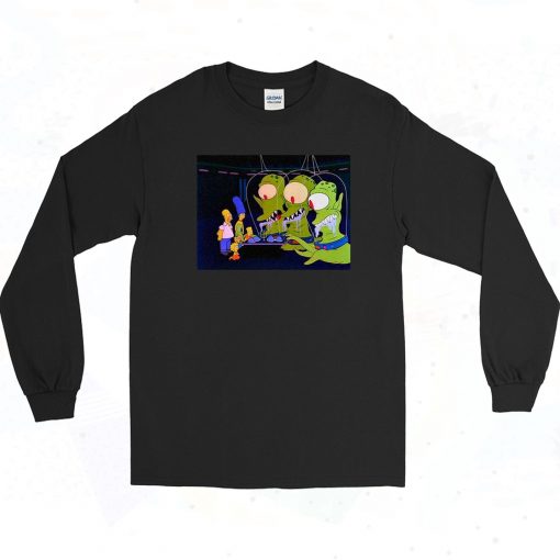 The Simpsons Treehouse Of Horror Long Sleeve Shirt