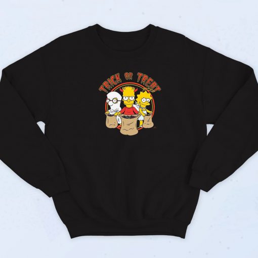 The Simpsons Trick Trio Bart Sweatshirt