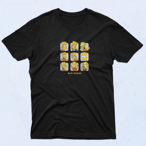 Bart Simpson Moods The Simpson T Shirt