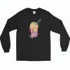 Bart Simpsons Kwik E Mart Squishee Long Sleeve Shirt