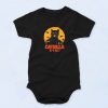 Catzilla Sunset Japanese Kitten Baby Onesie