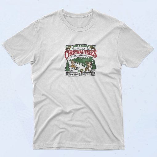 Chip Dales Trees Christmas T Shirt