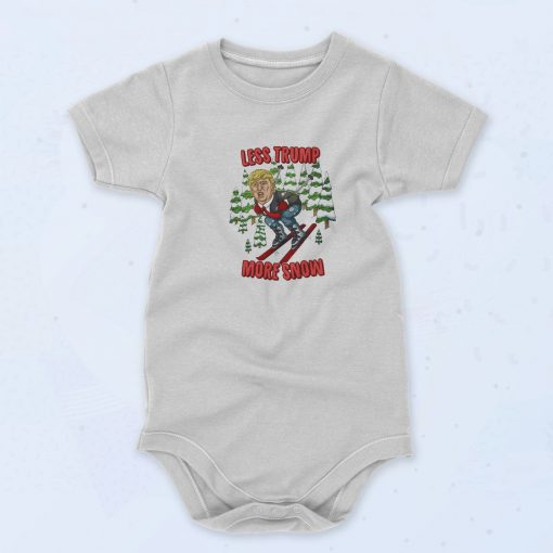 Christmas Less Trump More Snow Baby Onesie