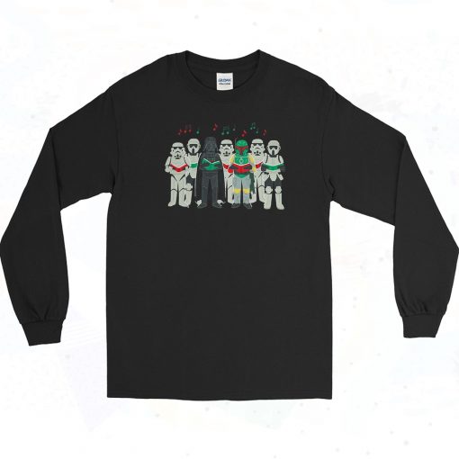 Darth Vader Sithmas Choir Holiday Long Sleeve Shirt