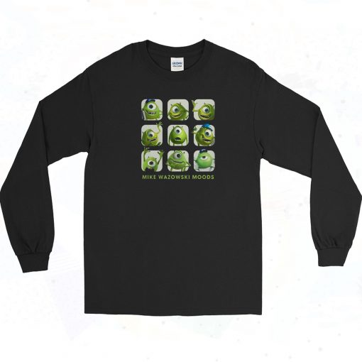 Disney Mike Wazowski Moods Long Sleeve Shirt