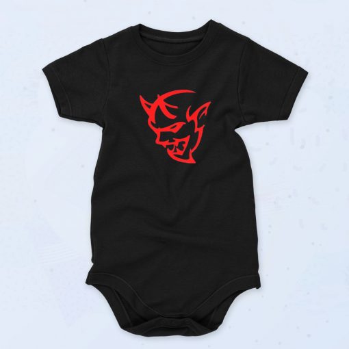 Dodge Demon Logo Baby Onesie