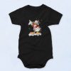 Donald Duck Christmas Baby Onesie