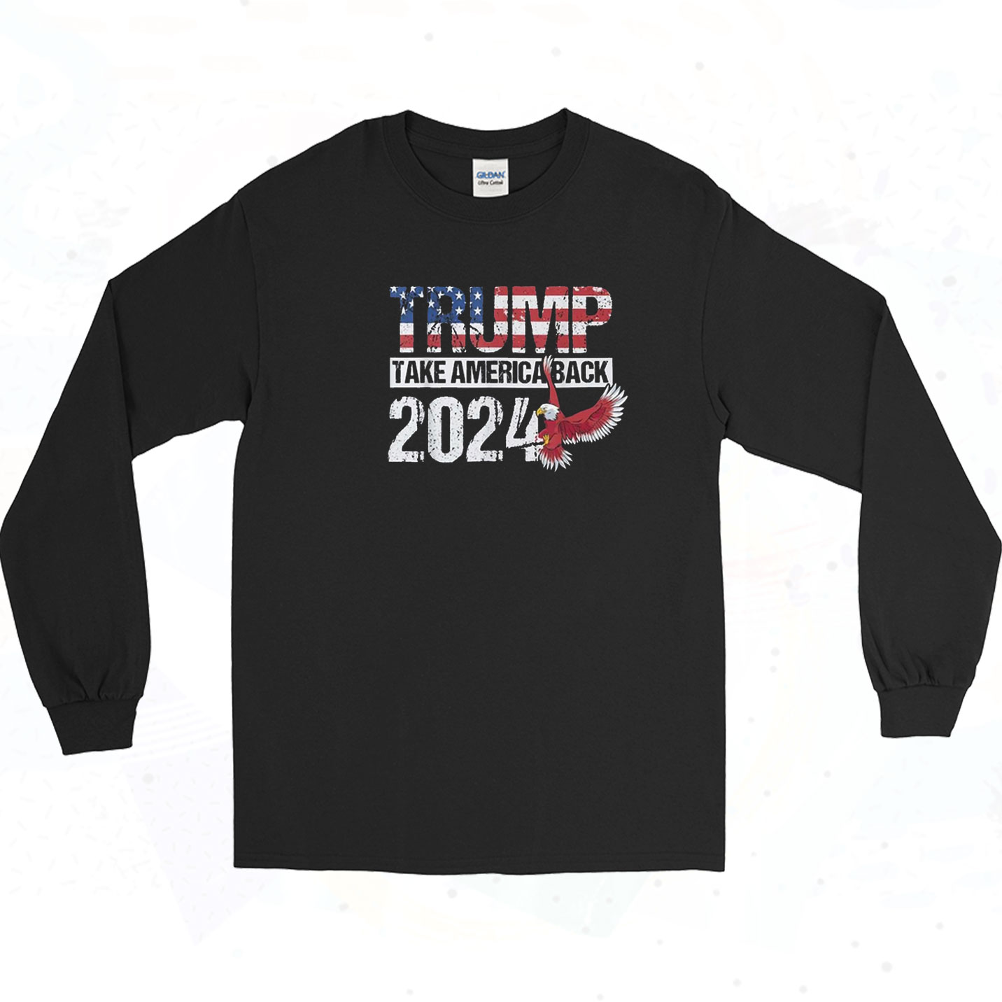 Donald Trump Tulsi Gabbard 2024 Long Sleeve Shirt - 90sclothes.com