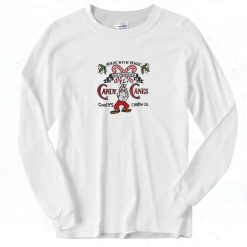 Goofys Candy Canes Long Sleeve Shirt