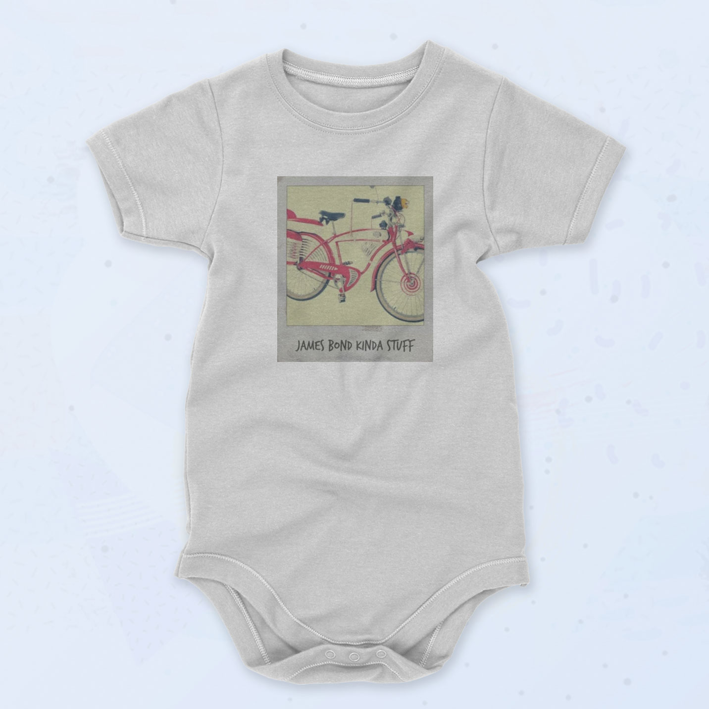 James Bond Kinda Stuff Baby Onesie, Baby Clothes - 90slothes.com