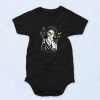 Japanese Woman Skull Baby Onesie