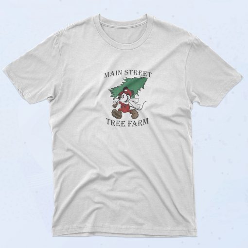 Mickey Mouse Main Street Tree Farm T Shirt