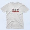 Mickey and Minnie Mouse Snowmen Latte T Shirt