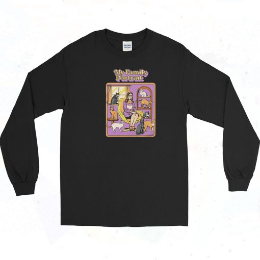 My Family Portrait Long Sleeve Shirt