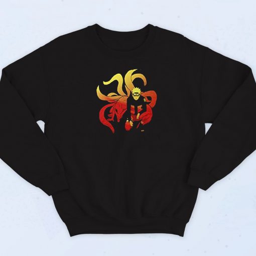 Naruto and 9 Tails Retro Sweatshirt