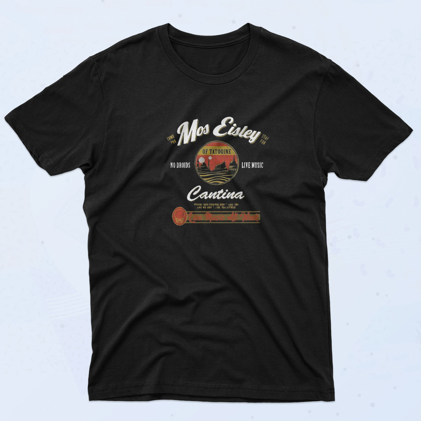 STAR WARS Mos Eisley Cantina Tatooine T Shirt - 90sclothes.com