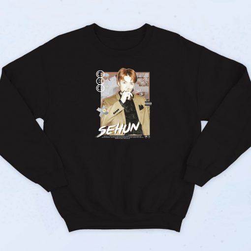 Sehun Teen K Pop Fandom Sweatshirt