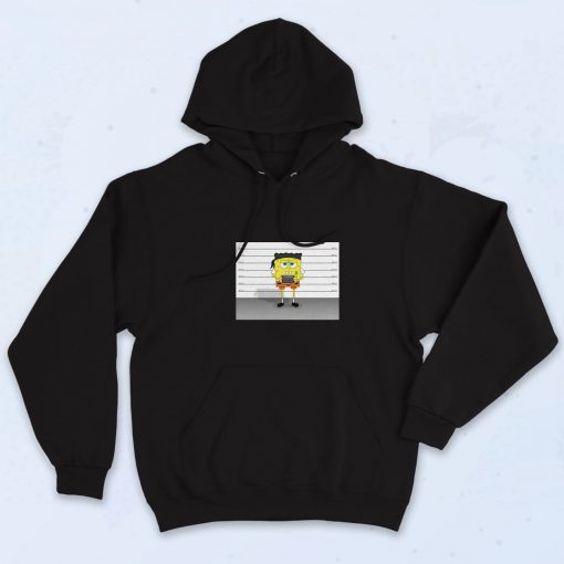 Spongebob Mugshot Graphic Hoodie