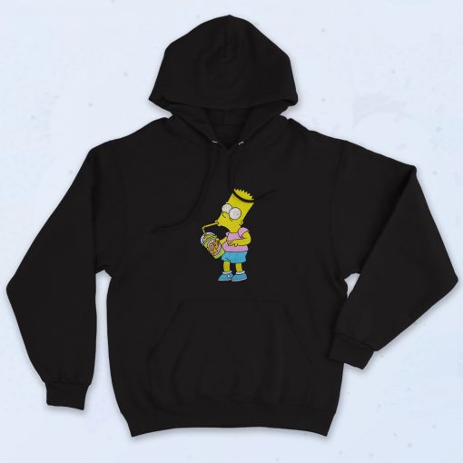 The Simpsons Bart Simpson Squishee Brain Freeze Hoodie