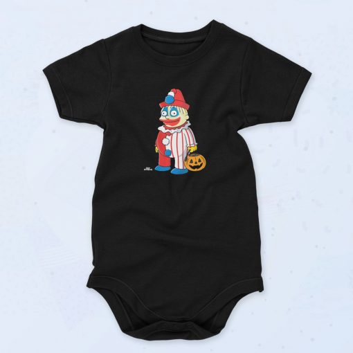 The Simpsons Ralph Clown Treehouse Baby Onesie