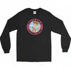 Toy Story Woody Friend In Me Long Sleeve Shirt