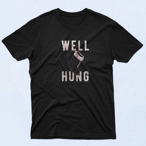 Well Hung Stocking T Shirt