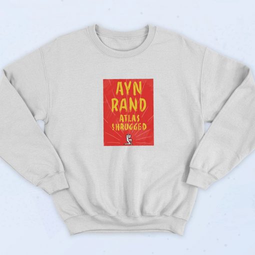 Ayn Rand Atlas Shrugged Retro Sweatshirt