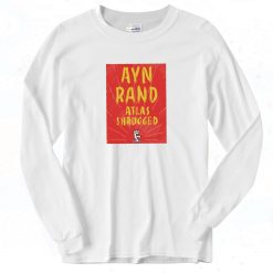 Ayn Rand Atlas Shrugged Vintage Long Sleeve Shirt