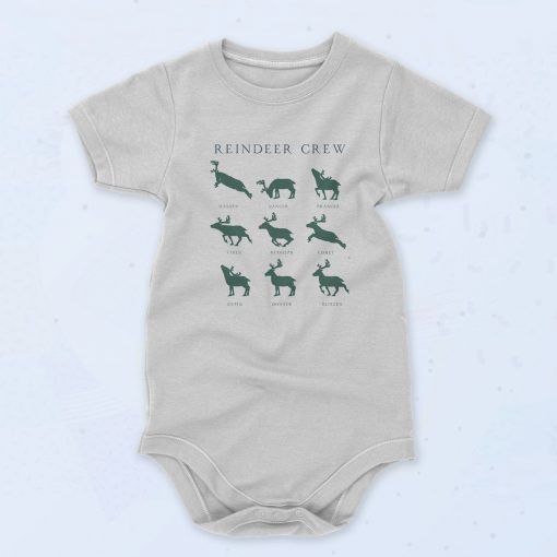 Christmas Reindeer Crew Baby Onesie