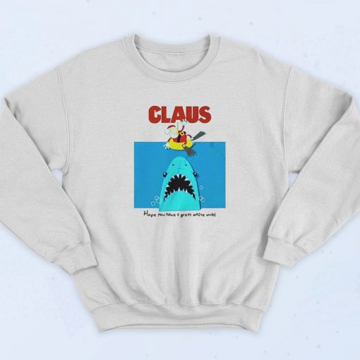 Claus Santa Jaws Paws Sweatshirt