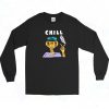 E T Chill Dj Spindim Vintage Long Sleeve Shirt