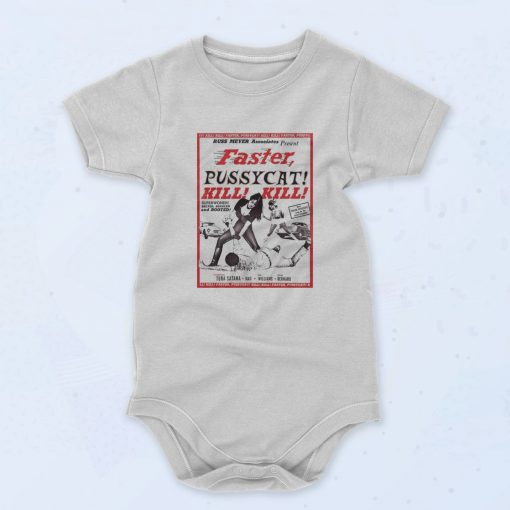 Faster Pussycat Kill Kill Baby Onesie