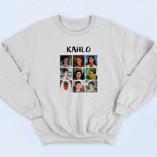 Frida Kahlo Portrait Meme Sweatshirt