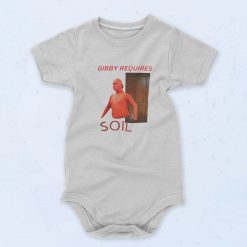 Gibby Requires Soil Baby Onesie
