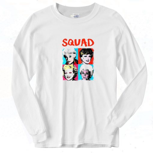 Golden Girls Squad Vintage 80s Long Sleeve Shirt