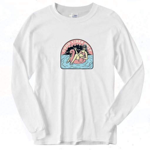 Good Vibes Only Island Long Sleeve Shirt