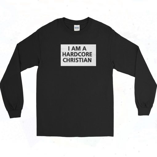 I Am A Hardcore Christian Bale Fan Long Sleeve Shirt