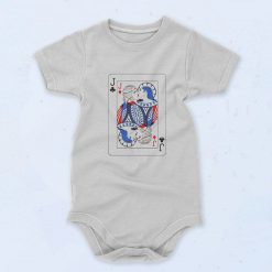 Jack Playing Card Gay Baby Onesie