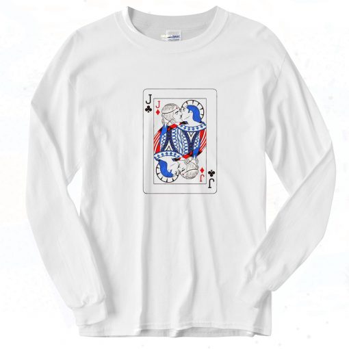 Jack Playing Card Gay Long Sleeve Shirt