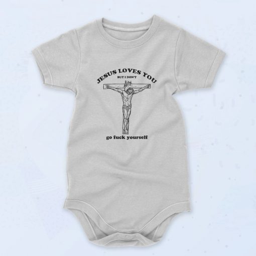 Jesus Love You Meme Baby Onesie