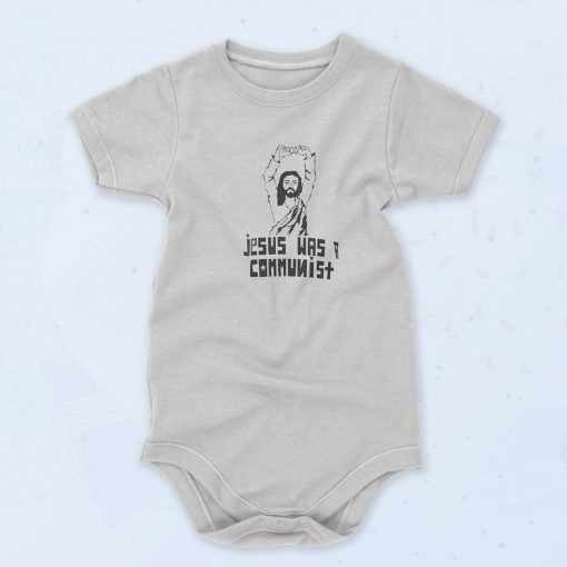 Jesus Was a Communist Meme Baby Onesie