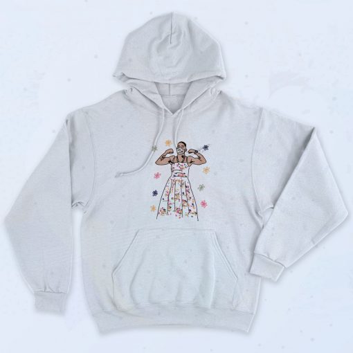 Kid Cudi in a Dress Graphic Hoodie