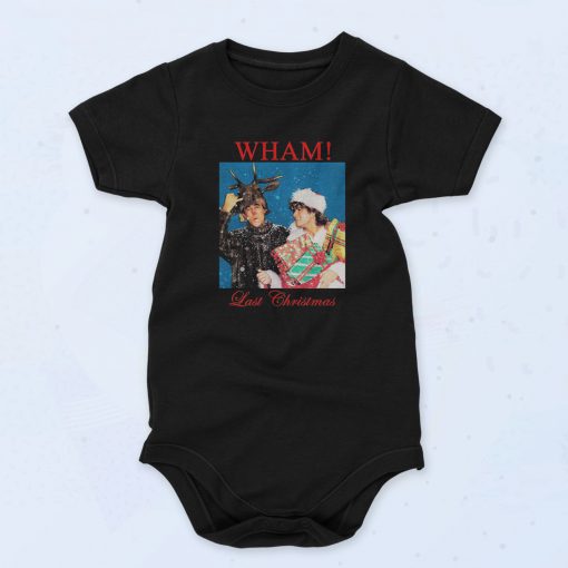 Last Christmas Wham George Michael Baby Onesie