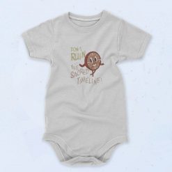 Loki Dont Ruin The Sacred Timeline Baby Onesie