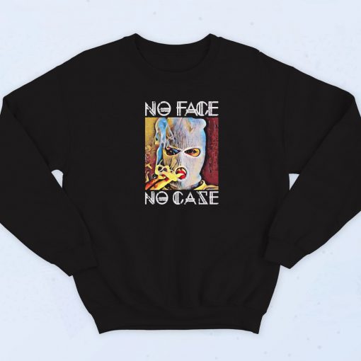 No face No Case Retro Sweatshirt