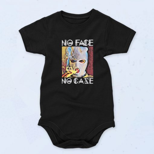 No face No Case Unisex Baby Onesie