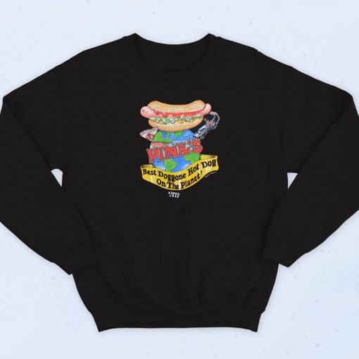 Pinks Hot Dogs Hollywood Sweatshirt