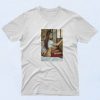 Sexy Pizza Girl On Bed T Shirt