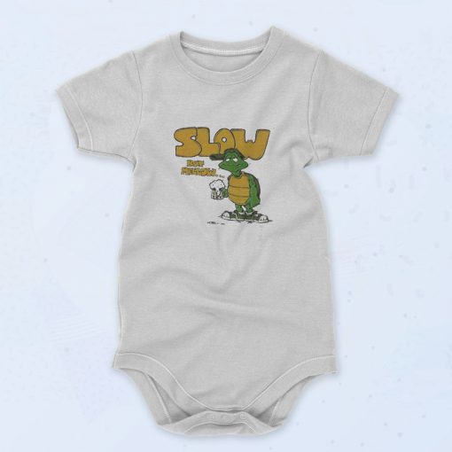 Slow But Mellow Baby Onesie