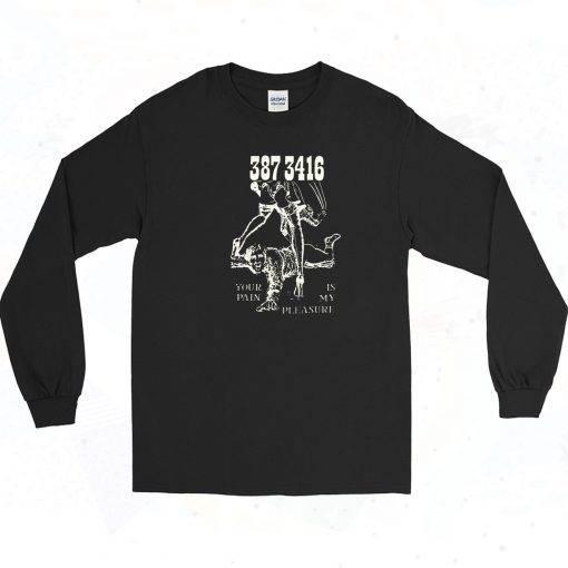 Spanking Sadomaso Vintage Long Sleeve Shirt